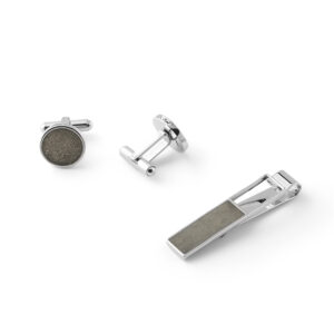 BOND Set with Concrete Tie Bar and Cufflinks