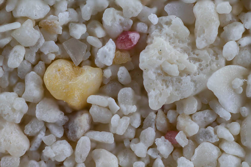 Bahamas sand close up